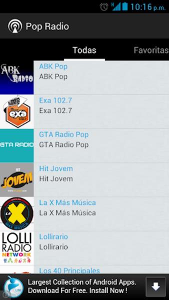 Pop Radio Screenshot7