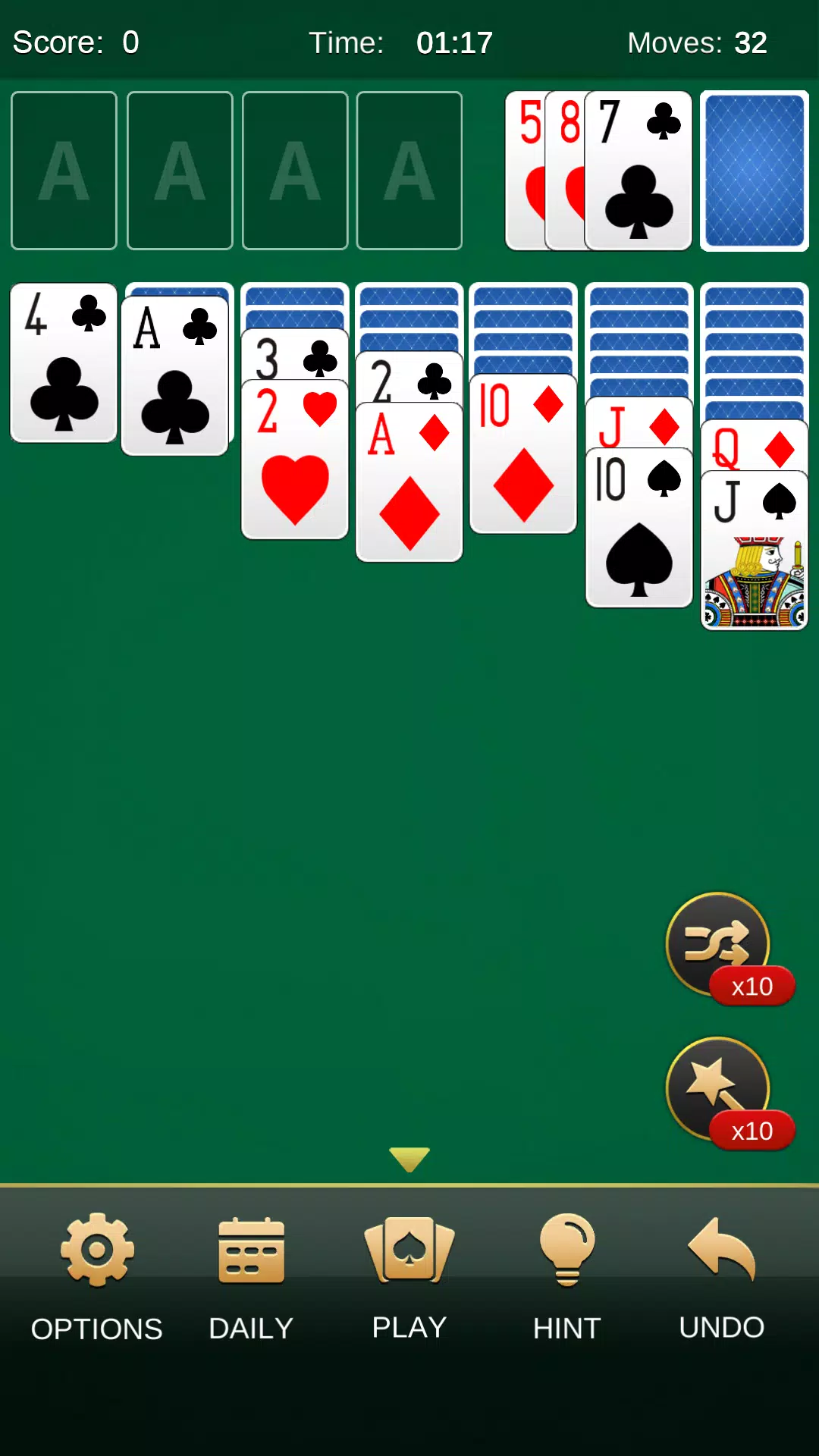 Solitaire Classic Game Screenshot1