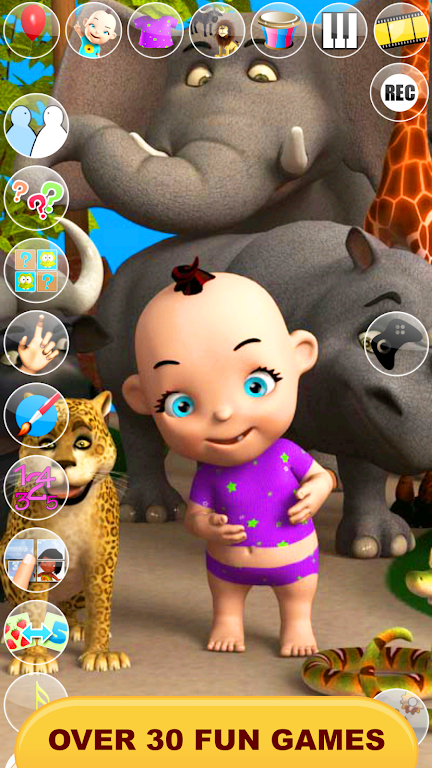 Talking bé Babsy Tại The Zoo Screenshot3