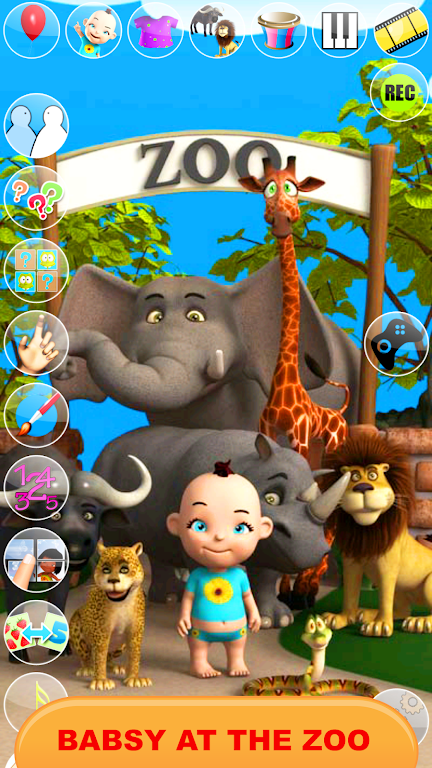 Talking bé Babsy Tại The Zoo Screenshot1