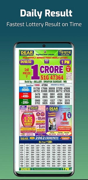 Lottery Aaj - Result Sambad Screenshot2