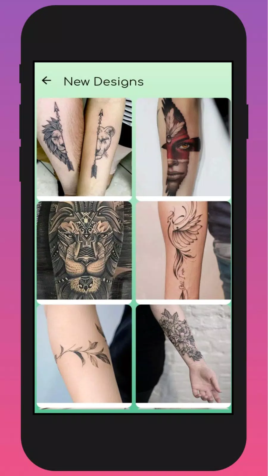 Arm Tattoo Designs Screenshot2