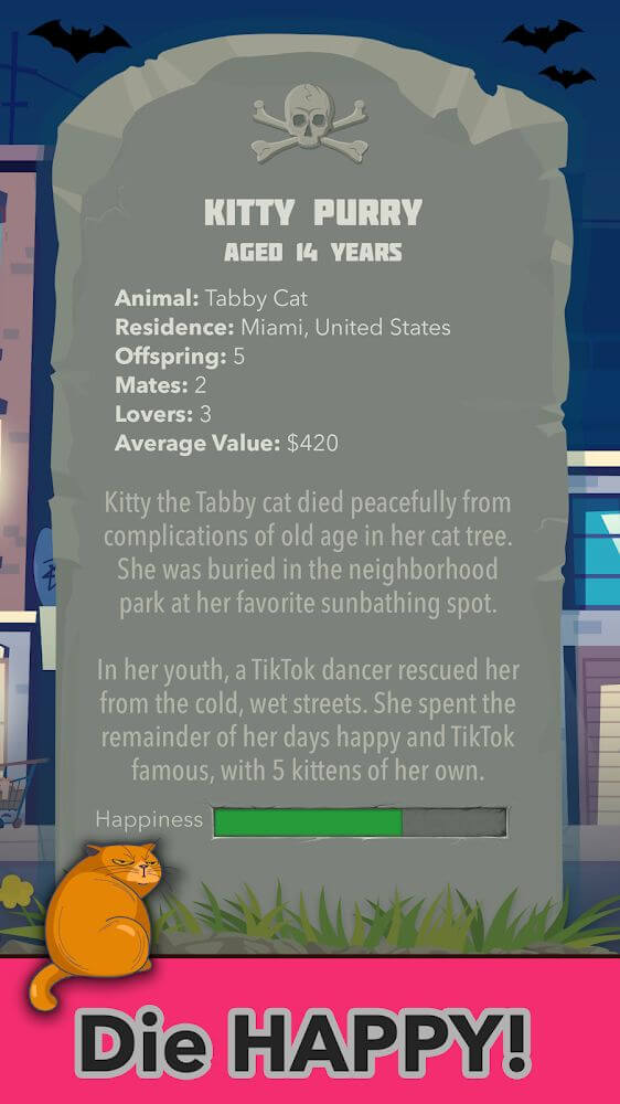 CatLife: BitLife Cats Mod Screenshot5