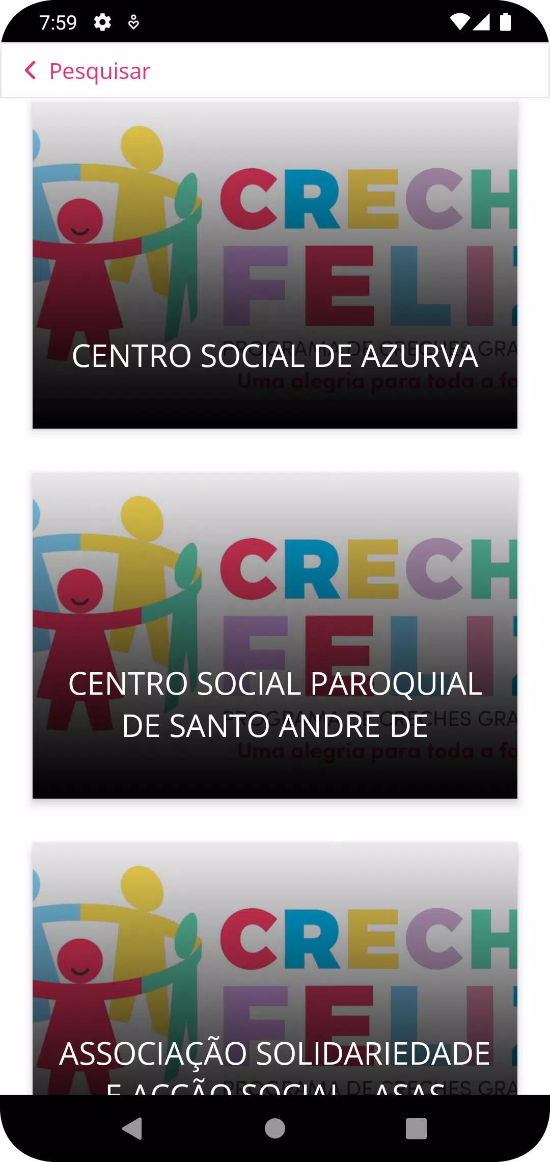 Creche Feliz Screenshot2