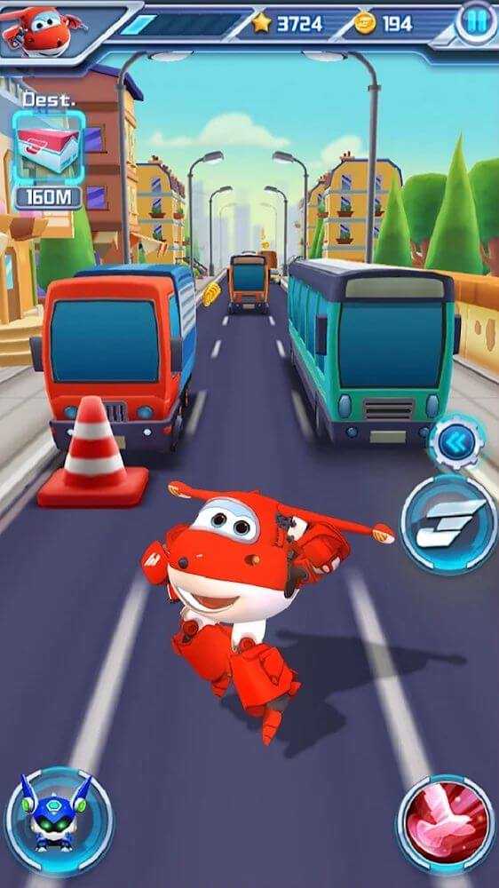 Super Wings: Jett Run Mod Screenshot3