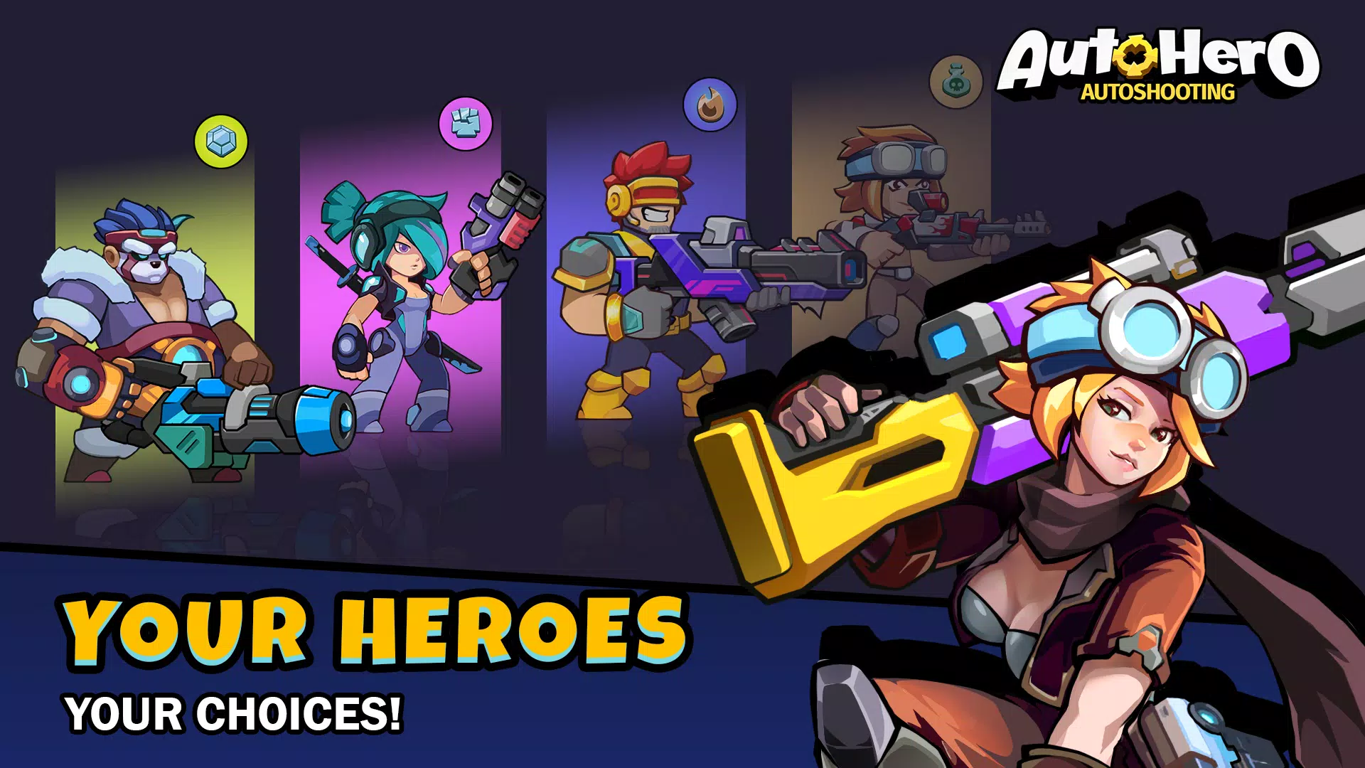 Auto Hero: Bắn súng tự động Screenshot2