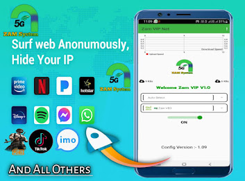 Zam VIP NET - Secure Fast VPN Screenshot2