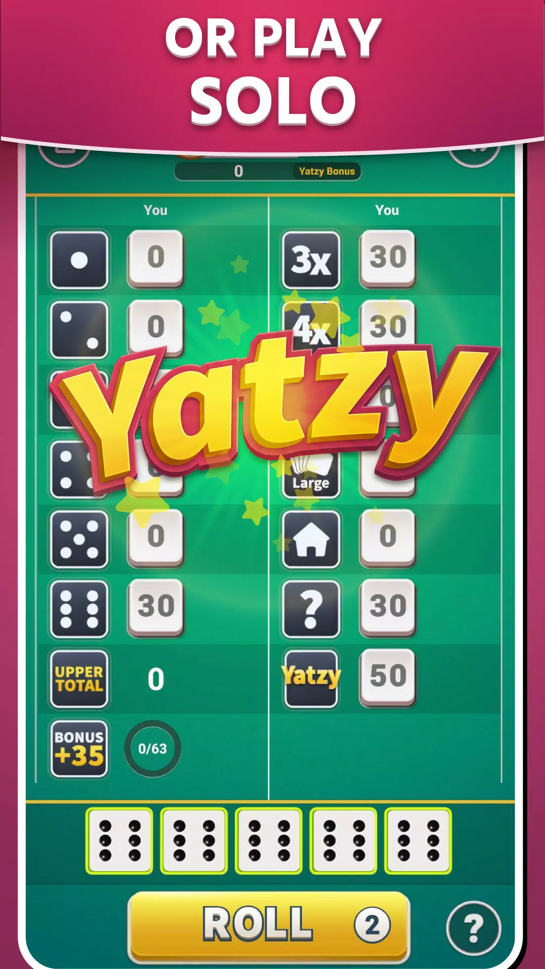 Yatzy - Classic Dice Games Screenshot4