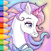 Sparkling Rainbow Unicorns Col APK