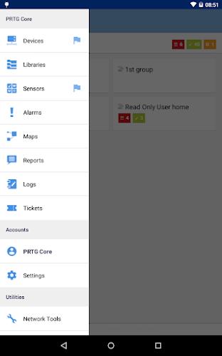PRTG for Android Screenshot9