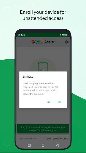 Customer App - Zoho Assist Screenshot5