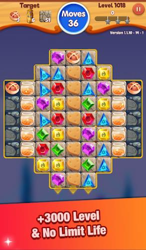 Jewels Crush : Match-3 Screenshot1