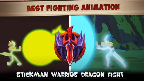 Stickman Warriors Dragon Fight Screenshot1