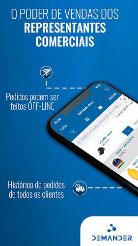 Demander - Força de Vendas Screenshot1