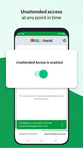 Customer App - Zoho Assist Screenshot6