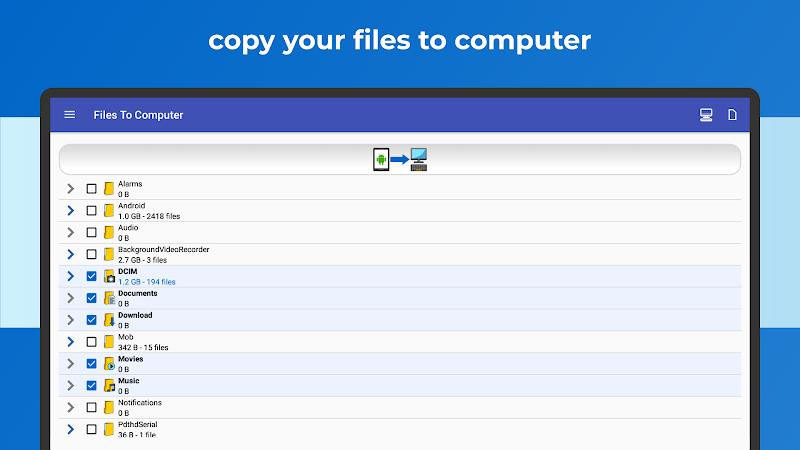 Files To Computer, PC, NAS Screenshot9