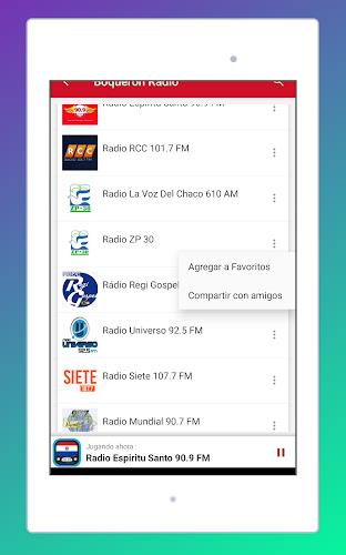 Radio Paraguay + Radio Online Screenshot24