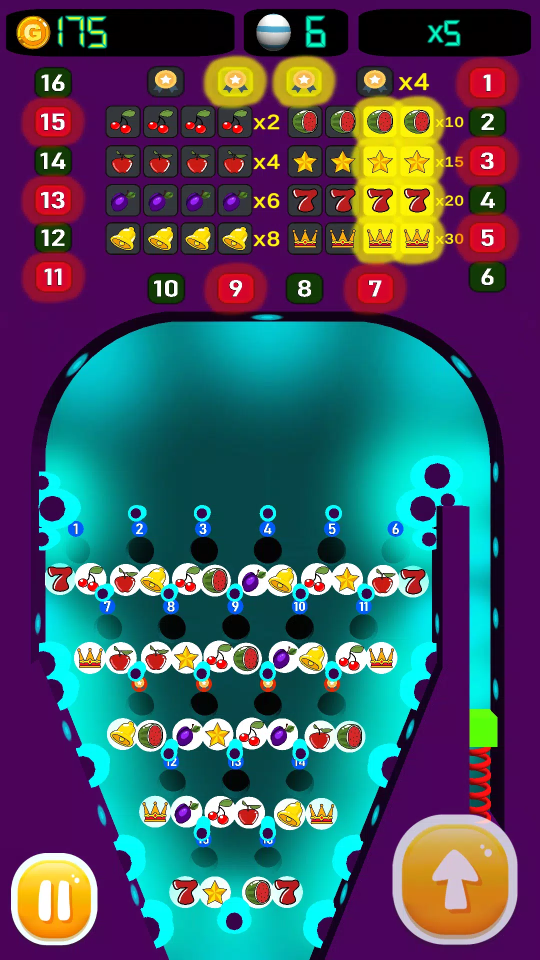 Pinball Slots 6 Balls Screenshot3