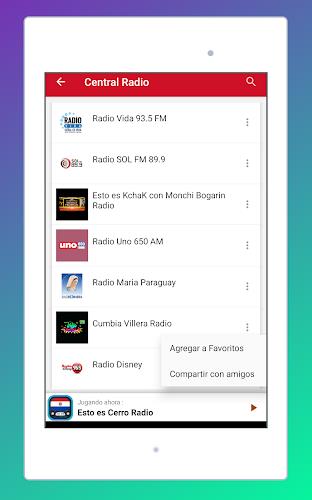 Radio Paraguay + Radio Online Screenshot19