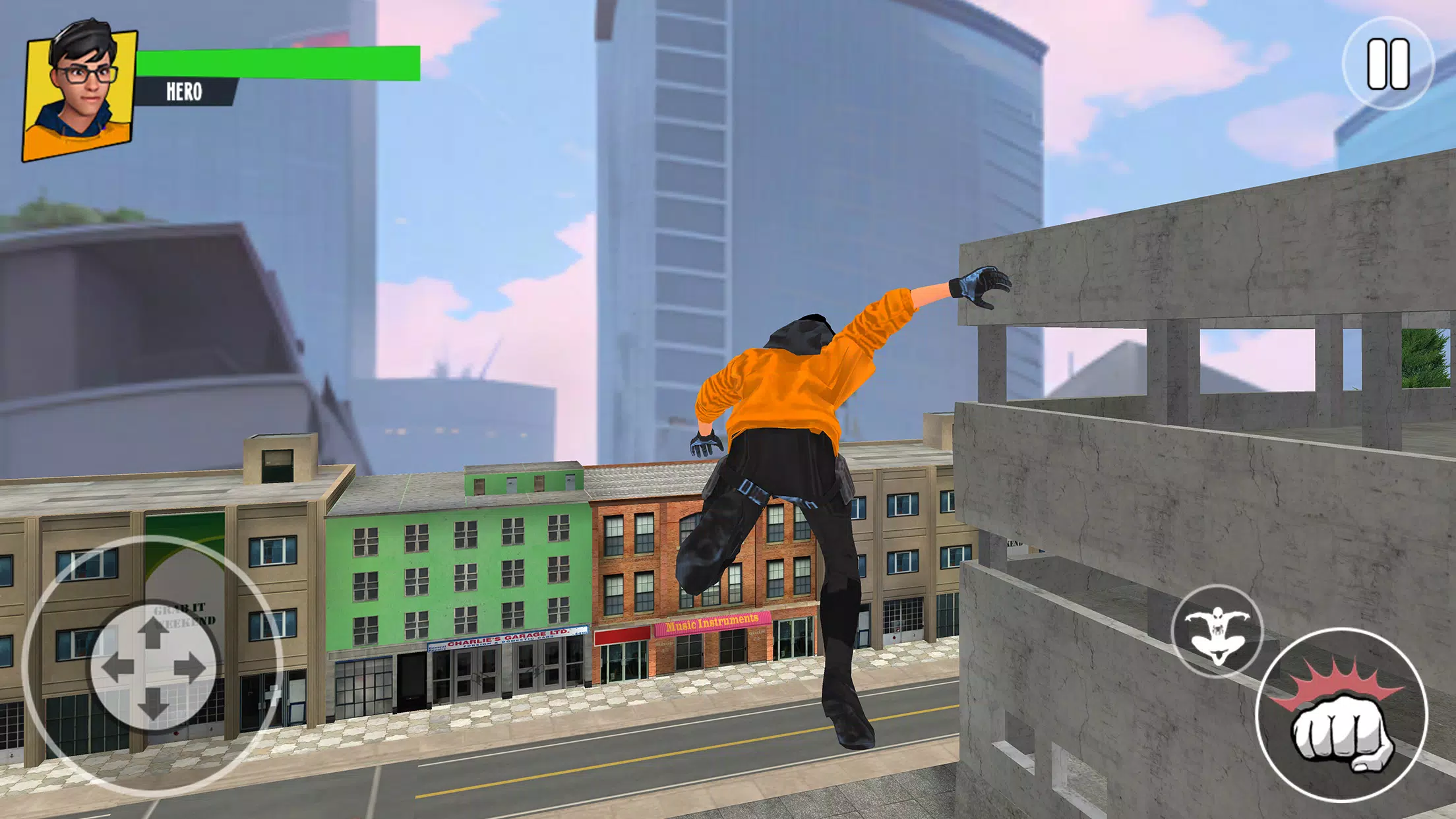 Spider Hero Rope Fighting Game Screenshot3