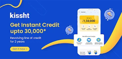 Kissht: Instant Line of Credit Screenshot1