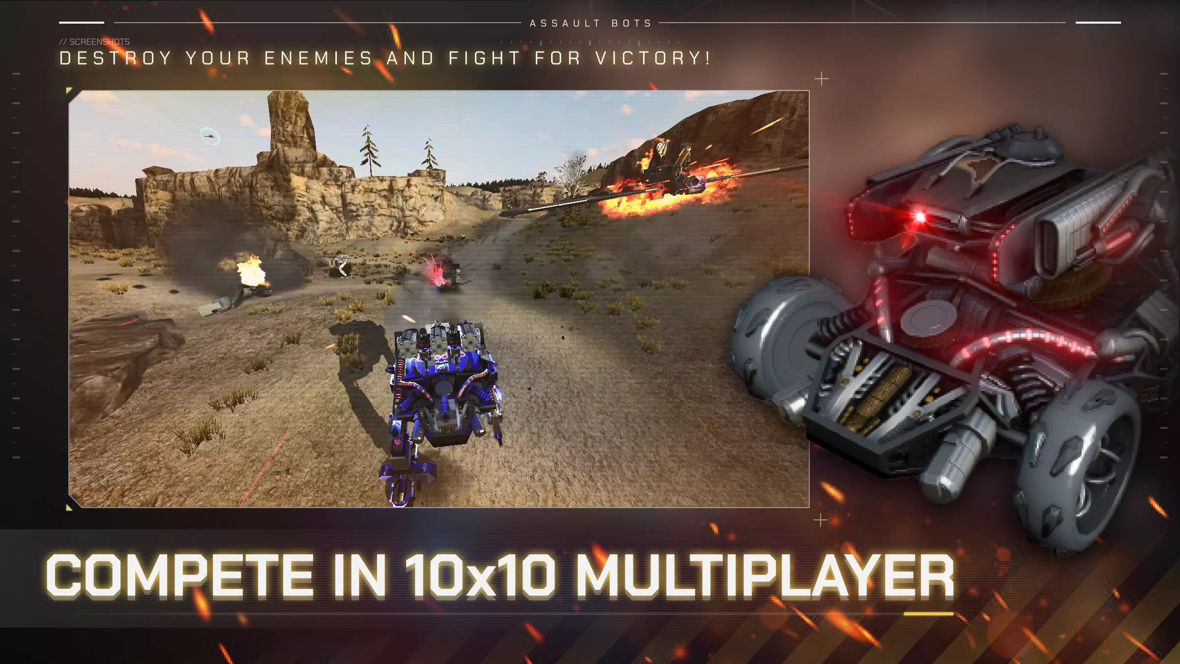 Assault Bots: Multiplayer Screenshot1