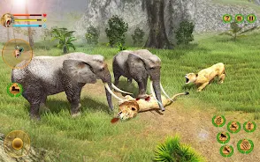 Lion Simulator Attack 3d Game Screenshot4