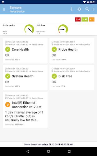 PRTG for Android Screenshot10