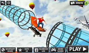 Happy Auto Wheels: Vertical Me Screenshot1