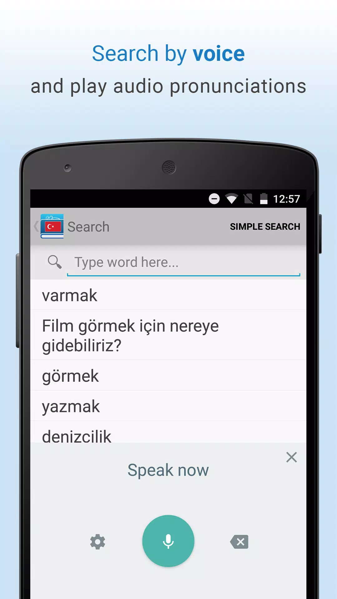 Turkish Dictionary & Thesaurus Screenshot2