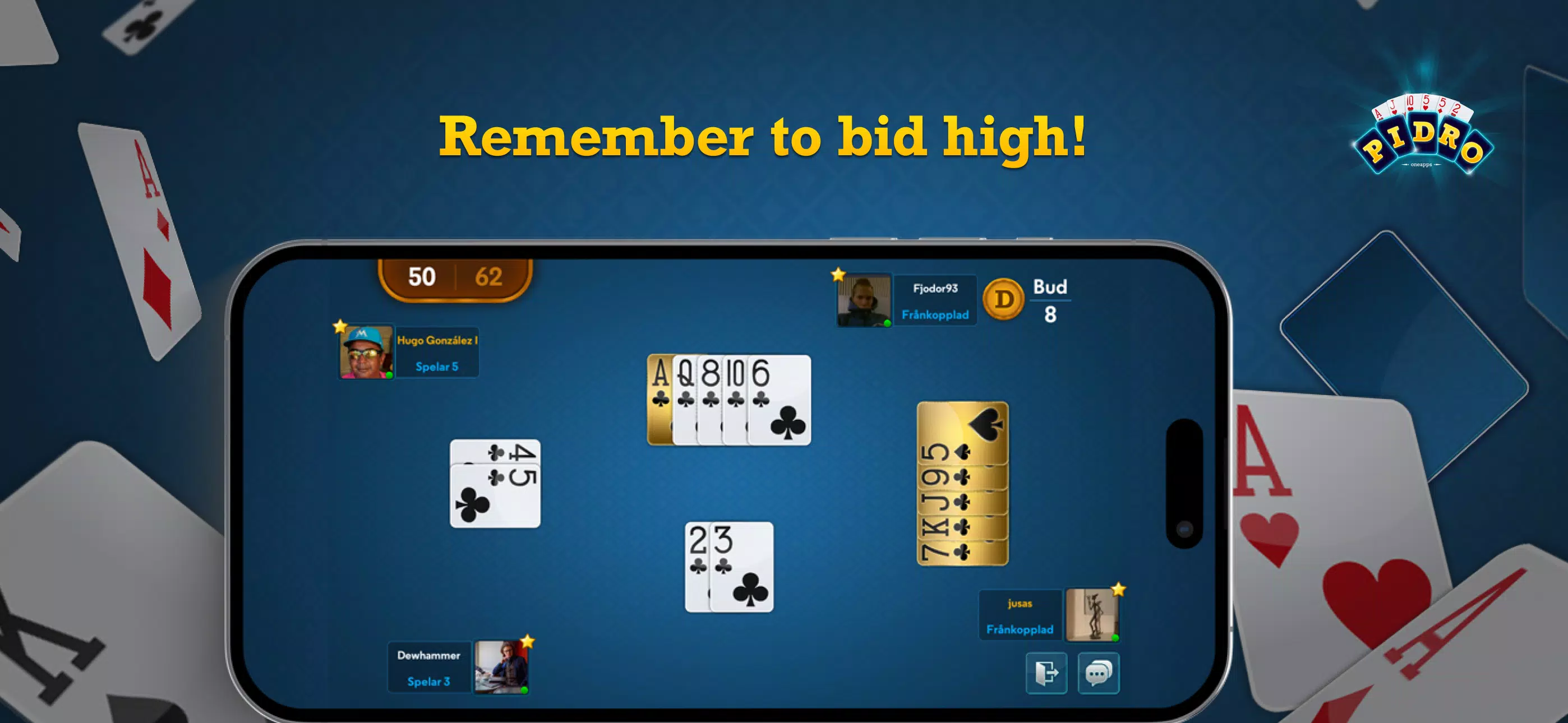 Pidro: Classic Card Game Screenshot2