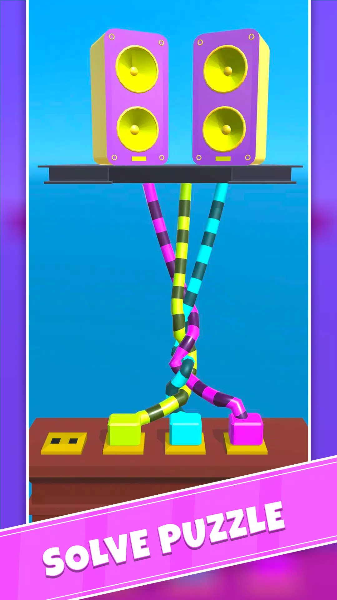 Tangle Rope 3D: Rope Puzzle Screenshot1