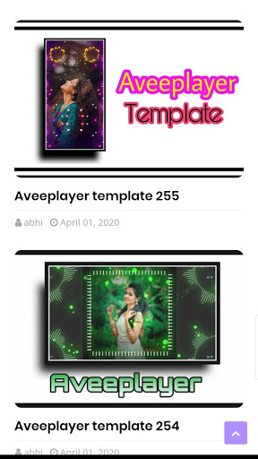 Templates for Avee Player Screenshot4