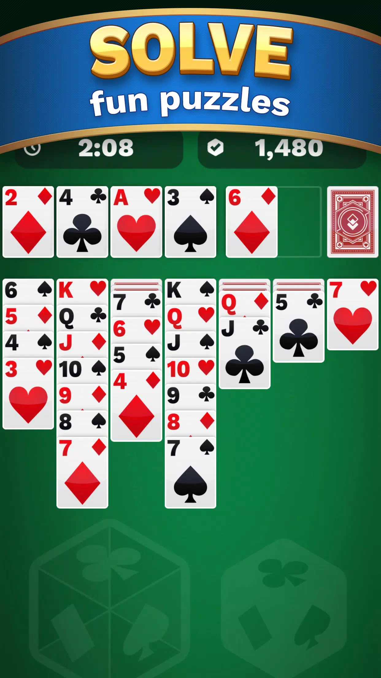 Solitaire Cube: Single Player Screenshot2