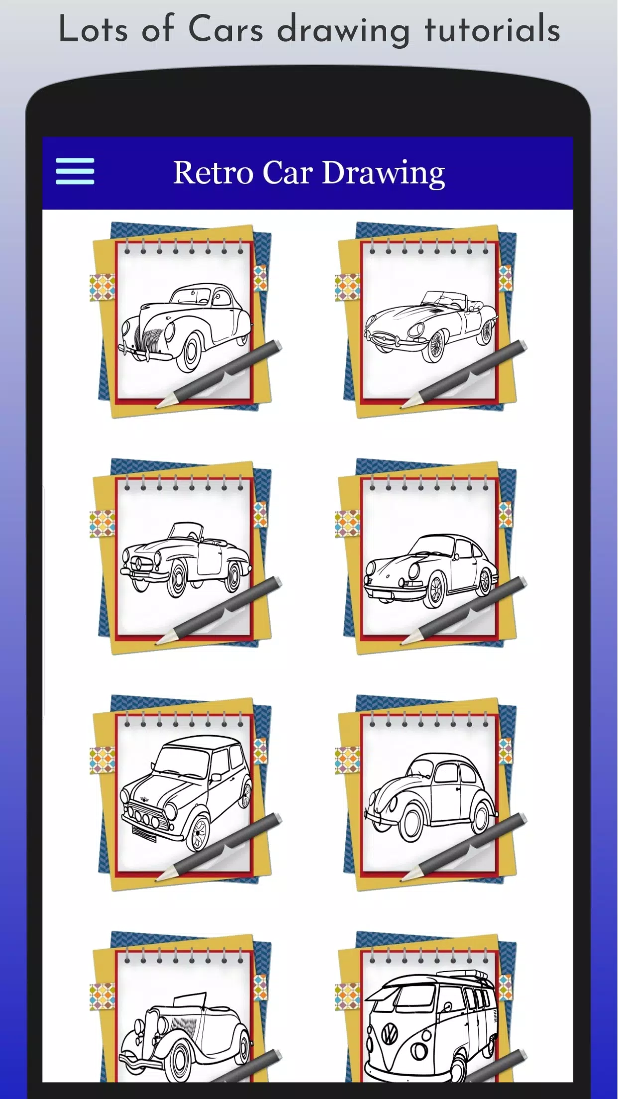 How to Draw Classic Cars Screenshot1