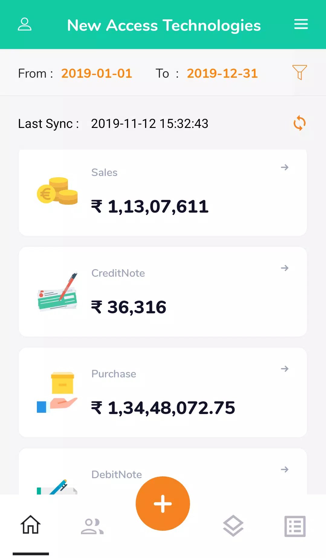 PeppyBooks Accounting Software Screenshot2