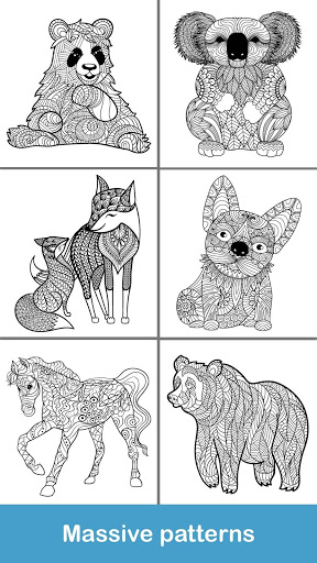 2020 for Animals Coloring Books Screenshot5