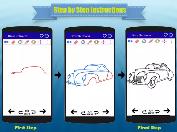 How to Draw Classic Cars Screenshot3