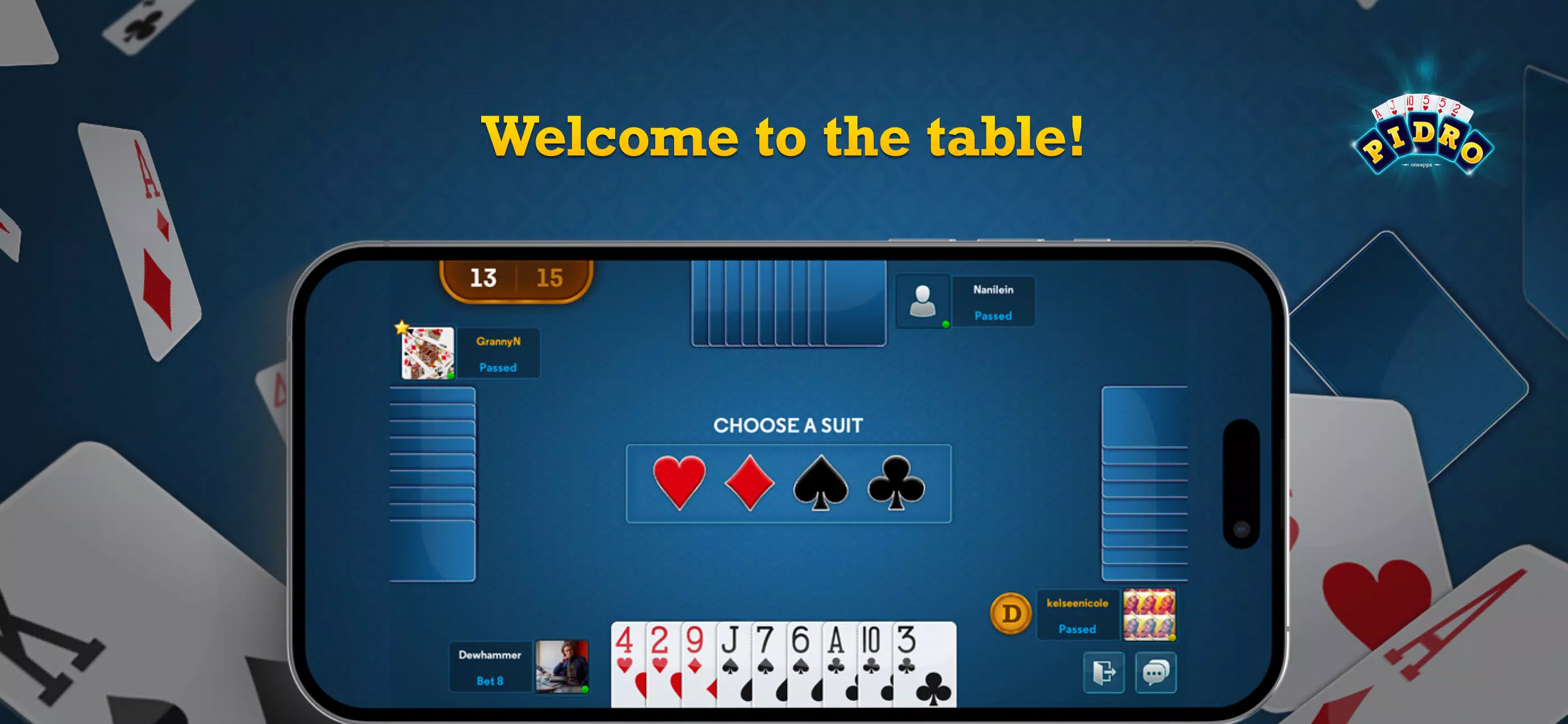 Pidro: Classic Card Game Screenshot1