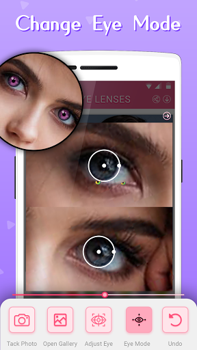 Eye Lenses : Eye Color Changer Screenshot4