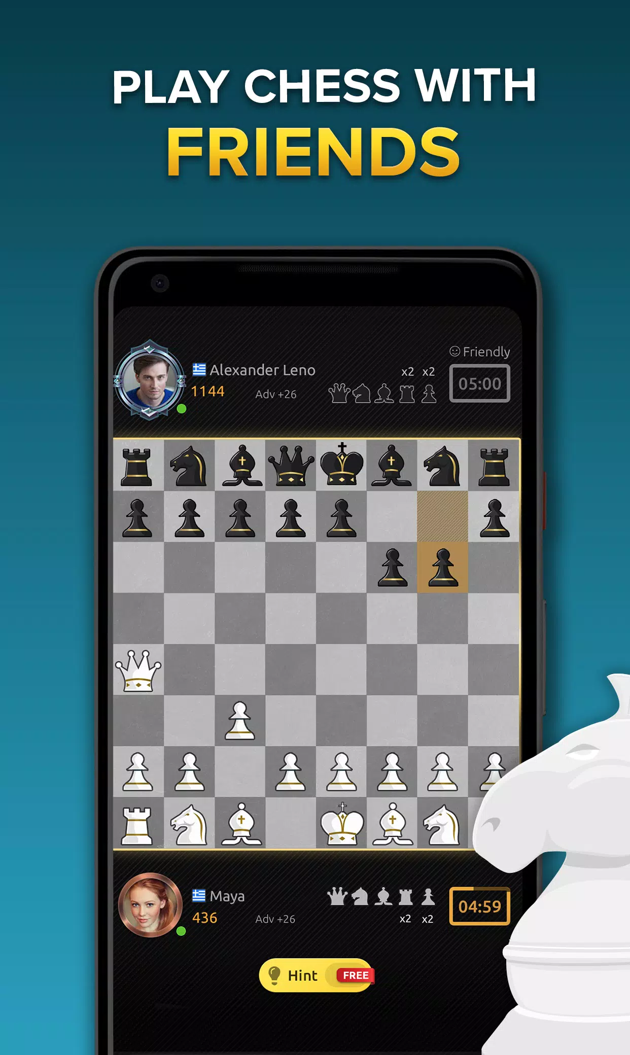 Chess Stars nhiều người chơi Screenshot2