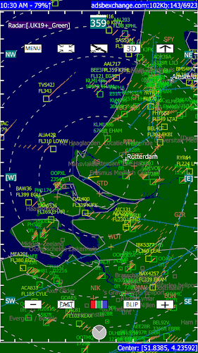 ADSB Flight Tracker Lite Screenshot1