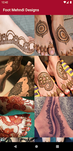 Foot Mehndi Designs Screenshot1