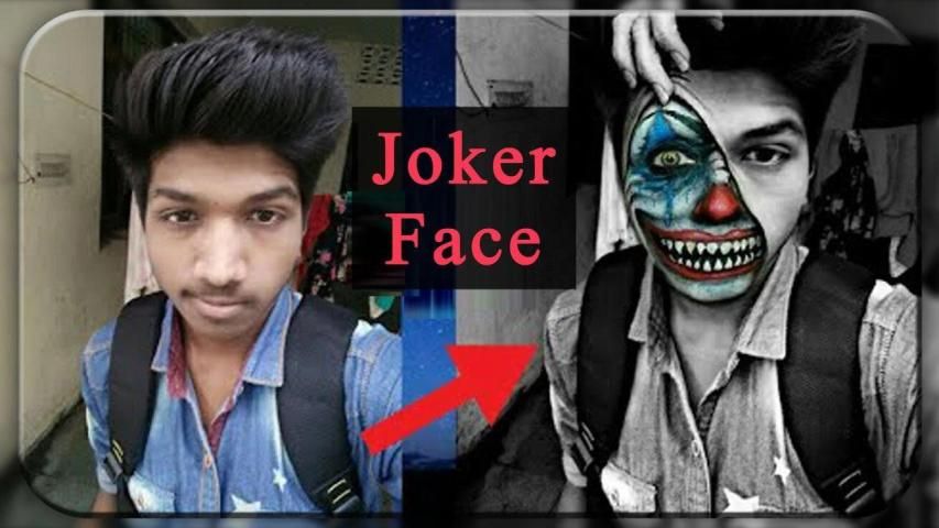 Joker Mask Photo Editor - Joker Mask Clown on Face Screenshot1