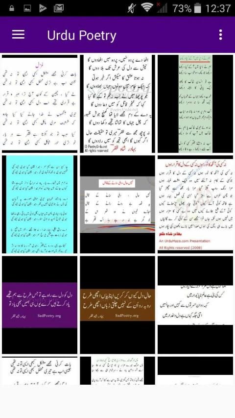 Urdu Poetry Offline Screenshot3