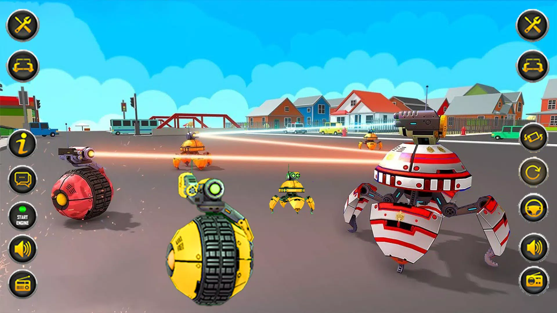 trò chơi bắn súng robot 3d Screenshot2