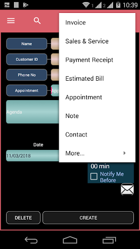 Document Template & Accounting Screenshot1