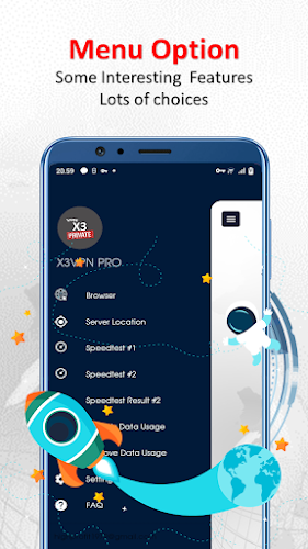 X3VPN PRO Screenshot1