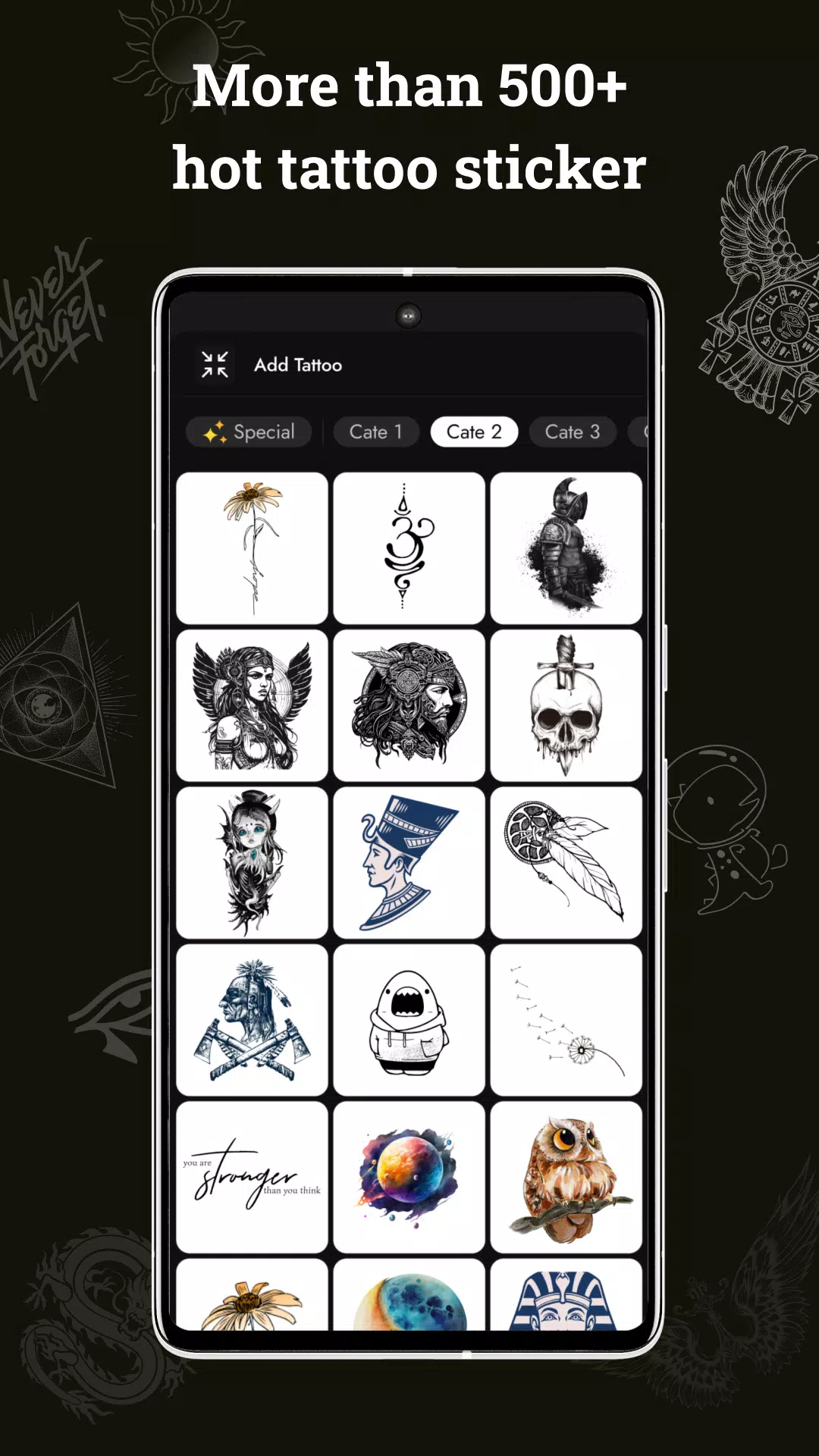 Tattoo Maker - Tattoo design Screenshot2