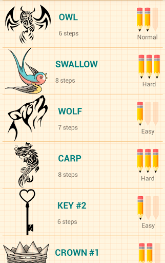 How to Draw Tattoos Screenshot2